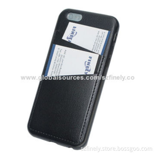 Ultra-thin Leather Case for iPhone 6 with Special Technology Molding, Various Colors Available